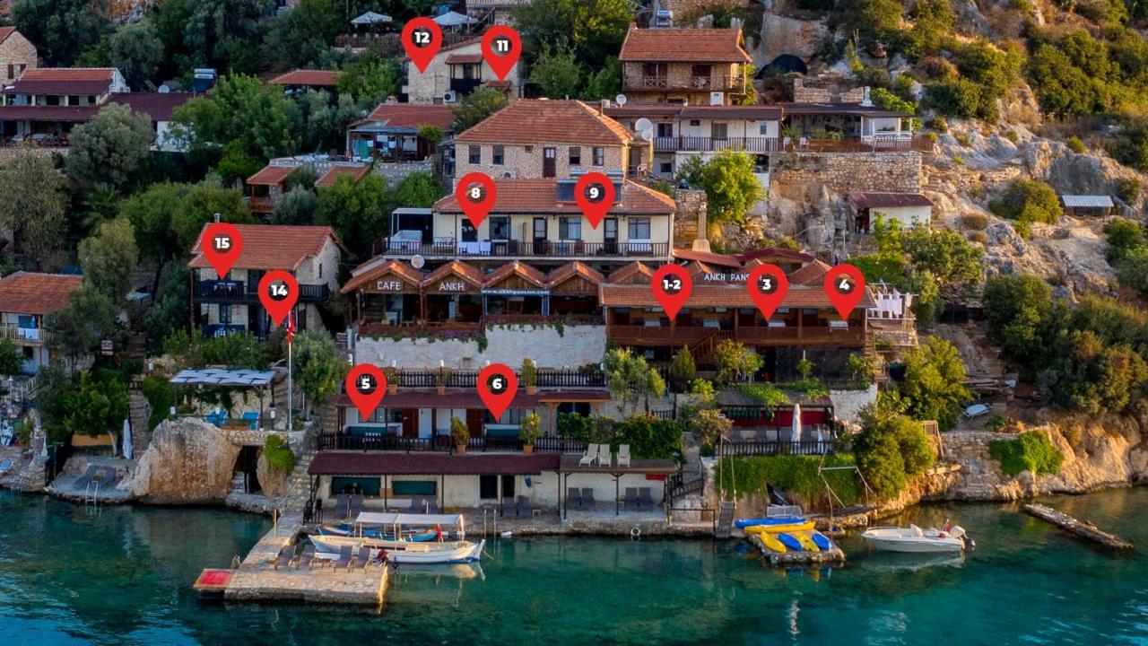 Ankh Pension Kaleucagız Kültér fotó