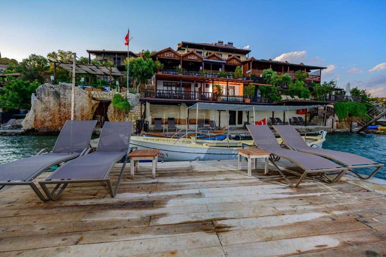 Ankh Pension Kaleucagız Kültér fotó